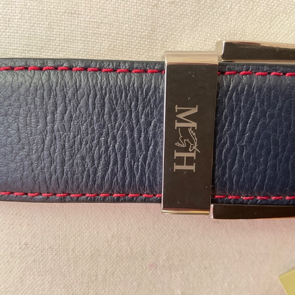 NEW Mario Hernandez Leather Belt Logo Buckle Size S Handcrafted in Colo… - Picture 5 of 16